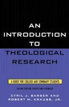 Introduction to Theological Research