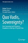 Quo Vadis, Sovereignty?