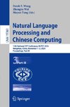 Natural Language Processing and Chinese Computing