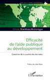 Efficacité de l¿aide publique au développement