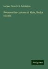 Notes on the customs of Mota, Banks Islands