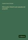 Philosopher Pickett's anti-plundercrat pamphlet