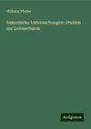 Osmotische Untersuchungen: Studien zur Zellmechanik