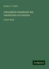 Urkundliche Geschichte des Geschlechts von Oertzen