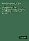 Mittheilungen der K.K. Central-Commission zur Erforschung und Erhaltung der Baudenkmale