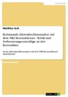 Kommunale Jahresabschlussanalyse mit dem NKF-Kennzahlenset - Kritik und Verbesserungsvorschläge an den Kennzahlen