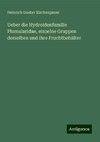 Ueber die Hydroidenfamilie Plumularidae, einzelne Gruppen derselben und ihre Fruchtbehälter