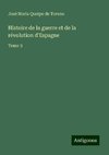 Histoire de la guerre et de la révolution d'Espagne