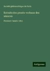 Extraits des procès-verbaux des séances