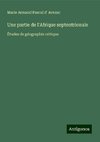 Une partie de l'Afrique septentrionale