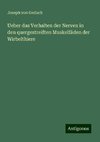 Ueber das Verhalten der Nerven in den quergestreiften Muskelfäden der Wirbelthiere