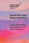 Semantics and Deep Learning