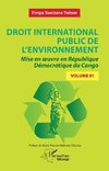 Droit international public de l¿environnement