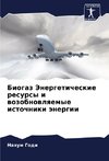 Biogaz Jenergeticheskie resursy i wozobnowlqemye istochniki änergii