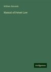 Manual of Patent Law