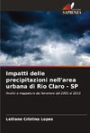 Impatti delle precipitazioni nell'area urbana di Rio Claro - SP