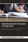 REGISTRATION OF THE BOARD OF DIRECTORS