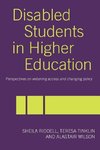 Riddell, S: Disabled Students in Higher Education