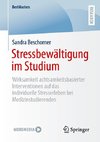 Stressbewältigung im Studium