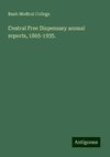 Central Free Dispensary annual reports, 1865-1935.