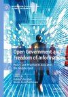 Open Government and Freedom of Information