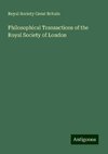 Philosophical Transactions of the Royal Society of London