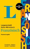 Langenscheidt Abitur-Wörterbuch Französisch Klausurausgabe