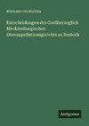 Entscheidungen des Großherzoglich Mecklenburgischen Oberappellationsgerichts zu Rostock