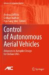 Control of Autonomous Aerial Vehicles