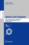 Speech and Computer