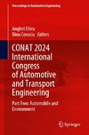 CONAT 2024 International Congress of Automotive and Transport Engineering