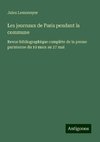 Les journaux de Paris pendant la commune