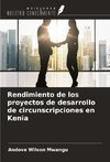 Rendimiento de los proyectos de desarrollo de circunscripciones en Kenia