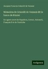 Mémoires de Griscelli de Vezzani dit le baron de Rimini