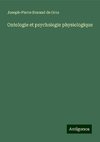 Ontologie et psychologie physiologique