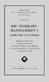 Die Neidhart-Handschrift f. Schwänke und Lieder