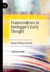 Transcendence in Heidegger¿s Early Thought