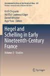 Hegel and Schelling in Early Nineteenth-Century France