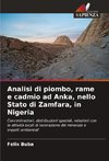 Analisi di piombo, rame e cadmio ad Anka, nello Stato di Zamfara, in Nigeria