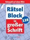 Rätselblock in großer Schrift 128 (5 Exemplare à 2,99 EUR)