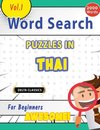 WORD SEARCH PUZZLES IN THAI FOR BEGINNERS - AWESOME! VOL.1 - DELTA CLASSICS