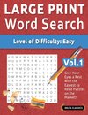 LARGE PRINT WORD SEARCH - LEVEL OF DIFFICULTY