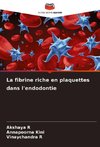 La fibrine riche en plaquettes dans l'endodontie