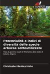 Potenzialità e indici di diversità delle specie arboree sottoutilizzate