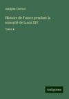 Histoire de France pendant la minorité de Louis XIV