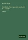 Histoire de France pendant la minorité de Louis XIV