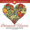 Botanical Hearts Designs Coloring Book For Adults