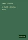 Le droit des obligations