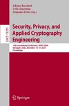 Security, Privacy, and Applied Cryptography Engineering