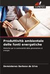 Produttività ambientale delle fonti energetiche